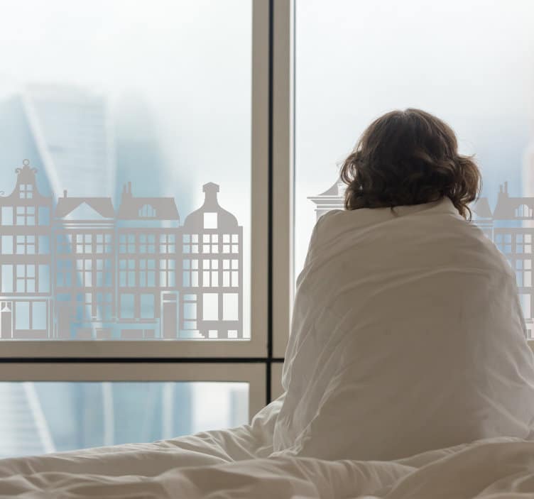 raamsticker slaapkamer