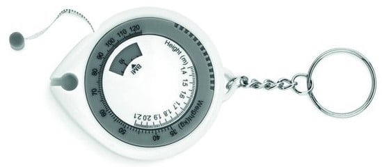 Sleutelhanger rolmaat