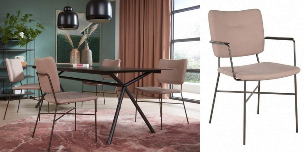 Moderne stoel met uniek design